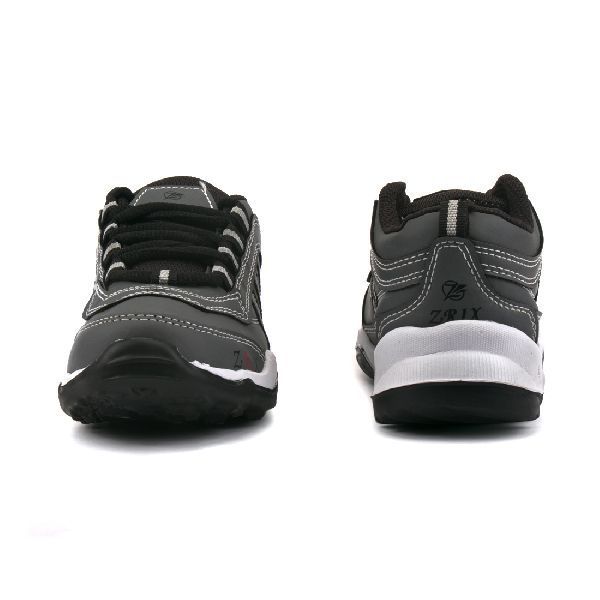 Kids Grey & Black Shoes 02