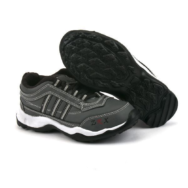 Kids Grey & Black Shoes 04