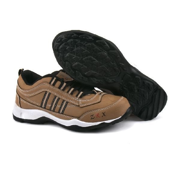 Kids Tan Black Shoes 01