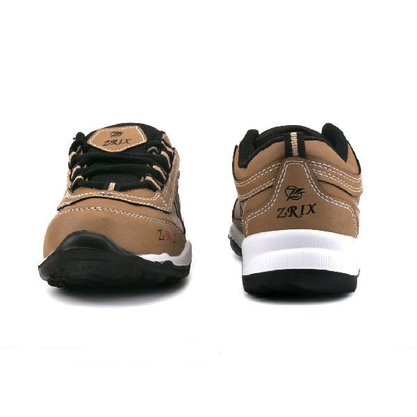 Kids Tan Black Shoes 04