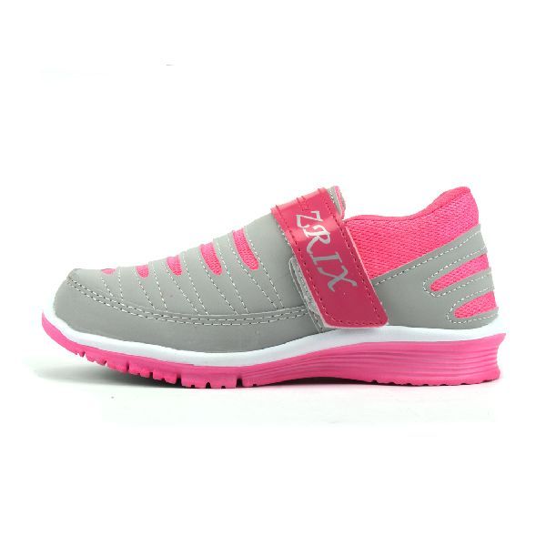 Ladies Grey & Pink Shoes 03