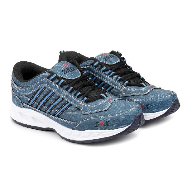ZX 1 Mens Denim Blue Shoes 02