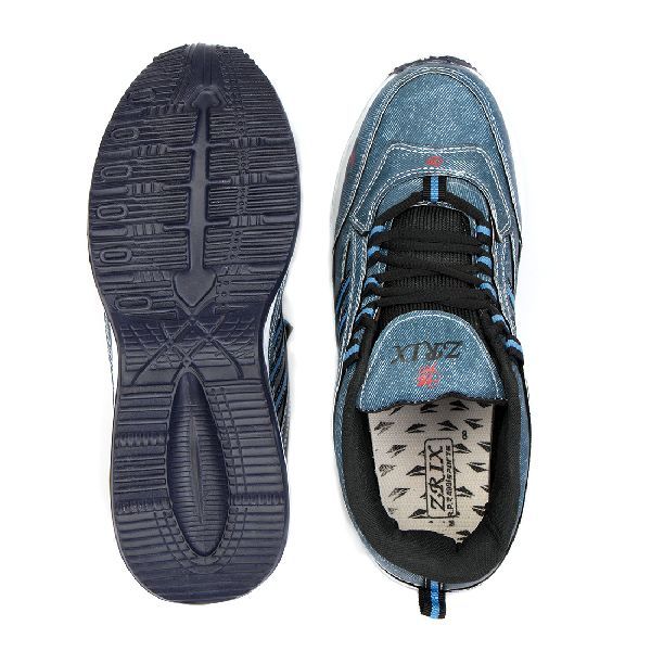 ZX 1 Mens Denim Blue Shoes 04