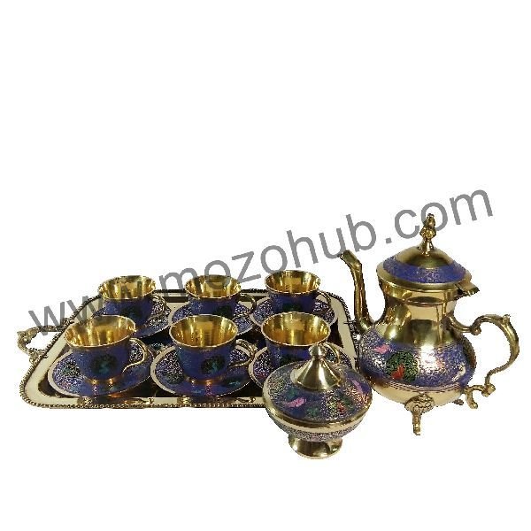Brass Tea Set 01
