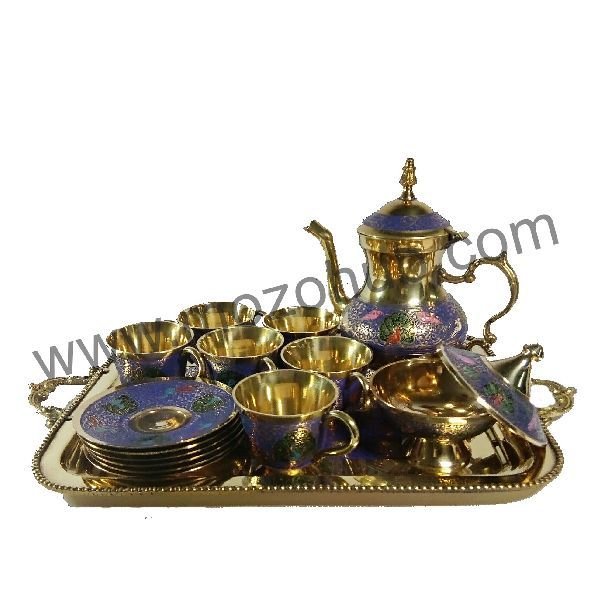 Brass Tea Set 02