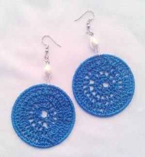 Crocheted Earrings 01