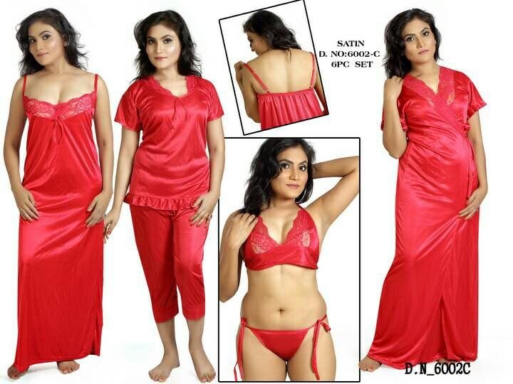 6002-C Ladies Nighty Set