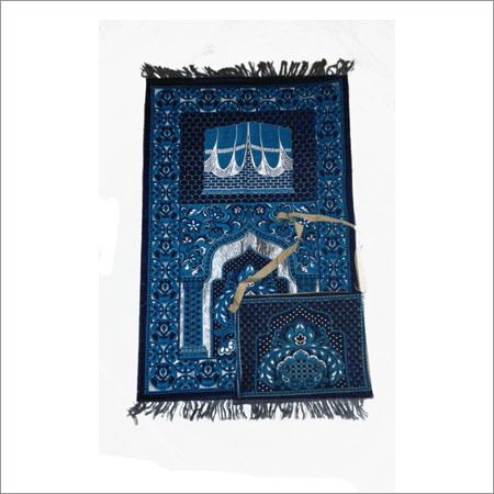 TC09 Chenille Janamaz Prayer Rug