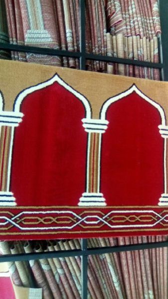 Velvet Janamaz Prayer Rug 04