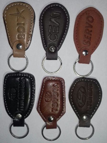 Leather Keychains 02