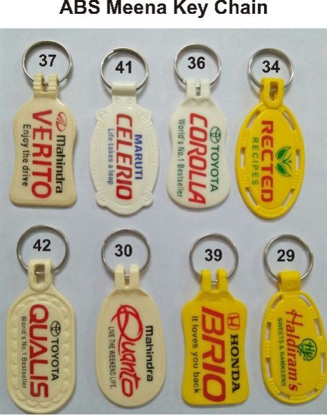 Plastic Keychains 03