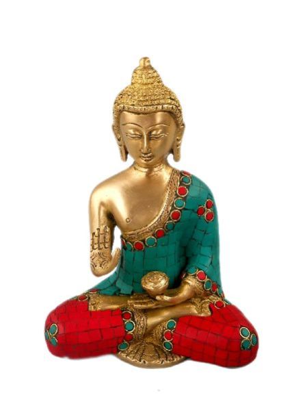 Brass Buddha Statue 02