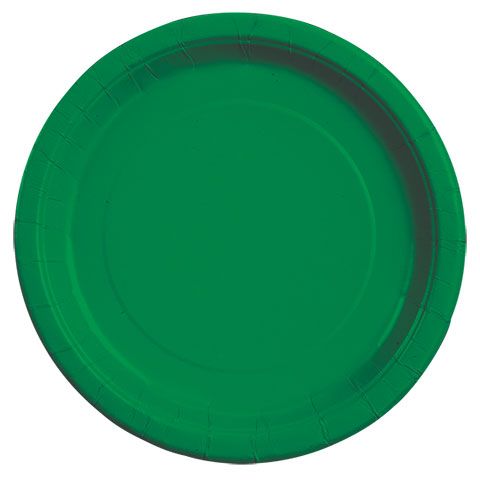 Green Paper Plate 01