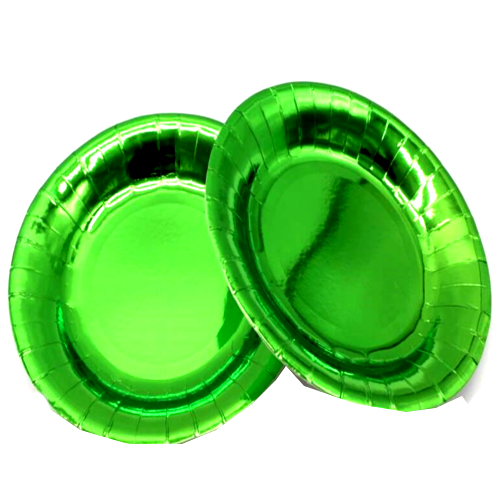 Green Paper Plate 03