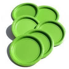 Green Paper Plate 04