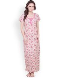 Round Neck Nightgown 01
