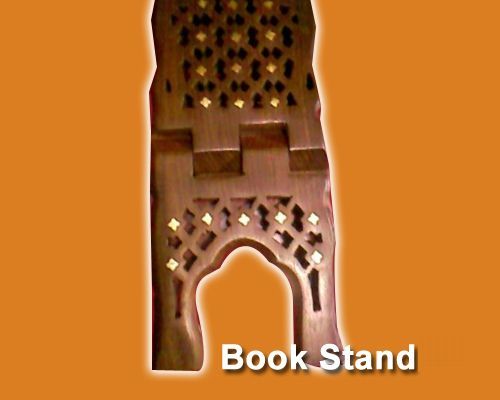 Wooden Book Stand 01