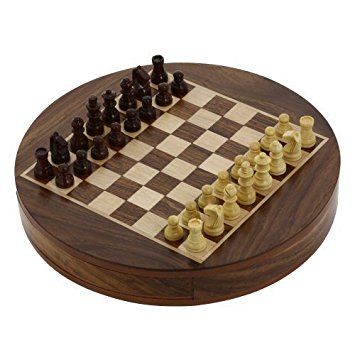 Wooden Chess Board 02