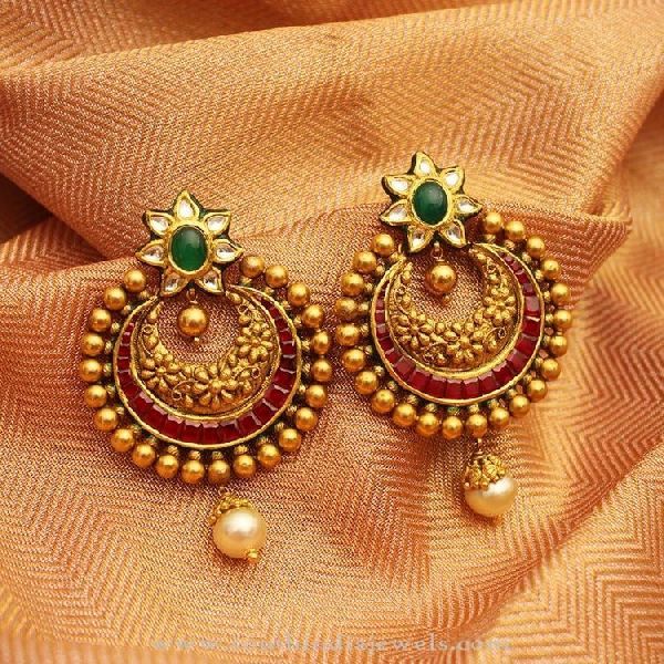 Gold Jhumka 01