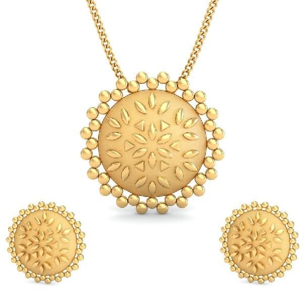 Gold Pendant Set 05