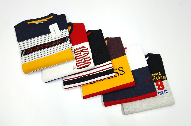 Mens Round Neck T-Shirt 01