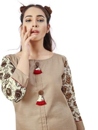 Poly Cotton Kurti 06