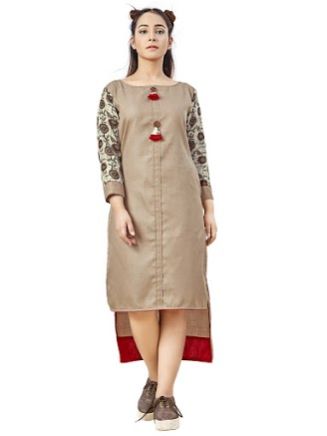 Poly Cotton Kurti 07