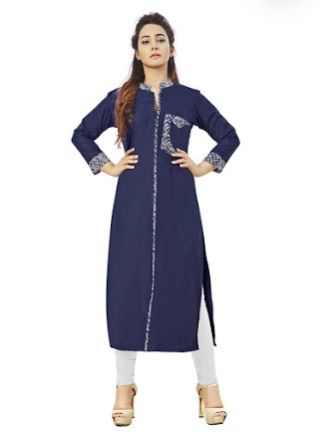 Poly Cotton Kurti 13
