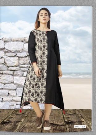 Poly Cotton Kurti 22