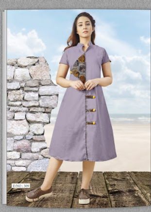 Poly Cotton Kurti 23