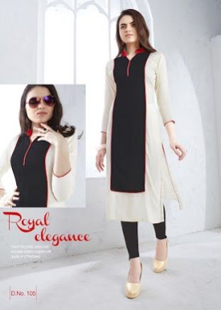 Poly Cotton Kurti 27