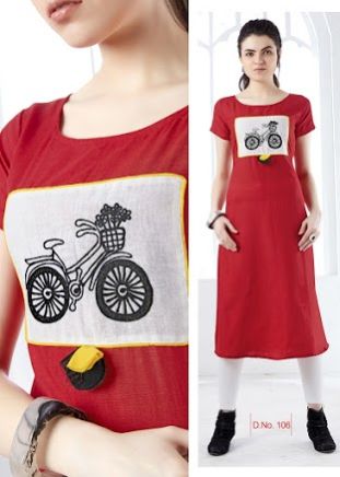 Poly Cotton Kurti 29