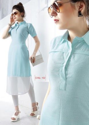 Poly Cotton Kurti 31