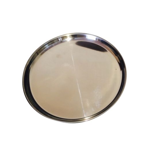 Stainless Steel Dinner Plate 02