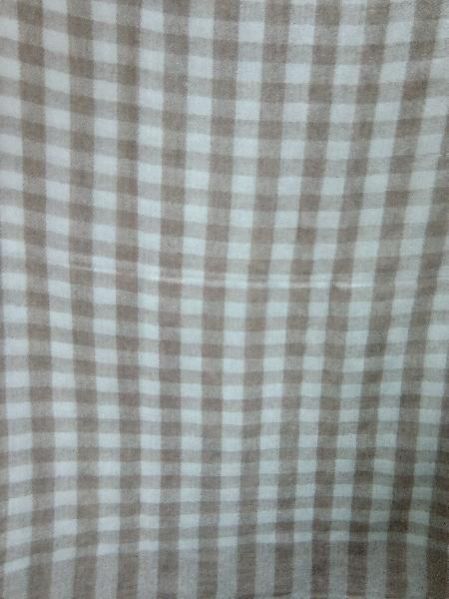 Thick Wool Pashmina Check Stole 03