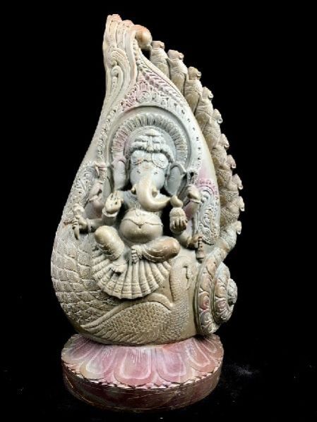 Ganesha Sitting On Mushak 01