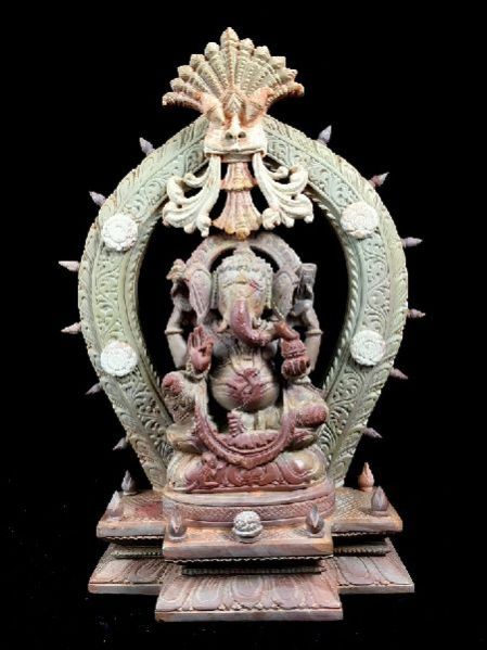 Ganesha with Prabhavali