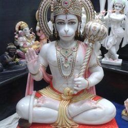 Marble Hanuman Statue 03