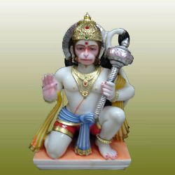 Marble Hanuman Statue 04