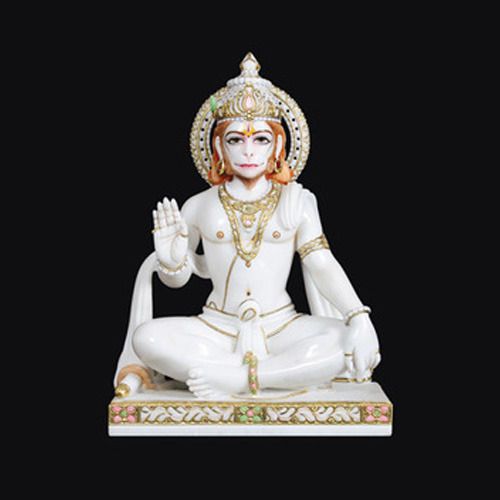 Marble Hanuman Statue 07