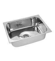 Stainless Steel Single Bowl Kitchen Sink Without Drain Board 01