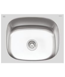 Stainless Steel Single Bowl Kitchen Sink Without Drain Board 04