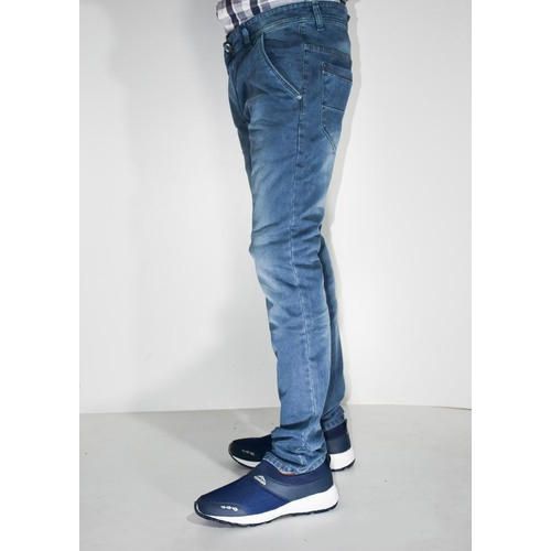 Mens Denim Jeans (Side View)
