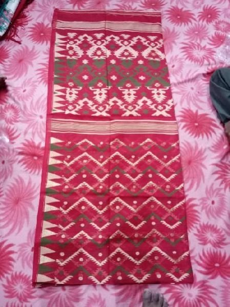 Jamdani Cotton and Silk Saree 02