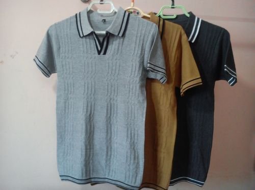 Mens Knitted T-Shirt 04