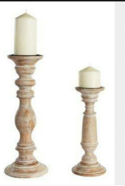 Wooden Candle Stand 03