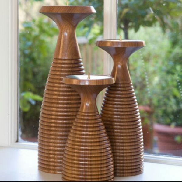 Wooden Candle Stand 04