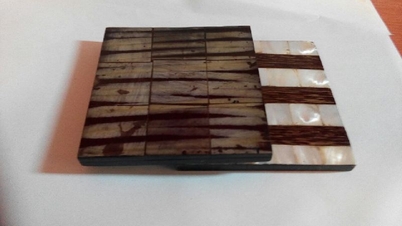 Wooden Tea Coaster 12