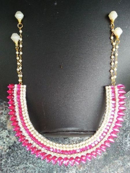 Silk Thread Necklace 07