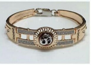 Silver Gents CZ Bracelet 03